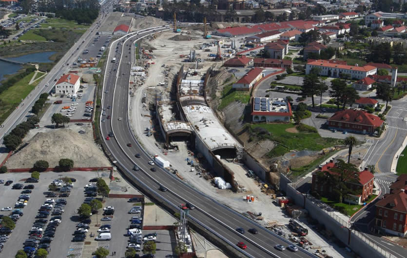 Bay Bridge Presidio Parkway Project